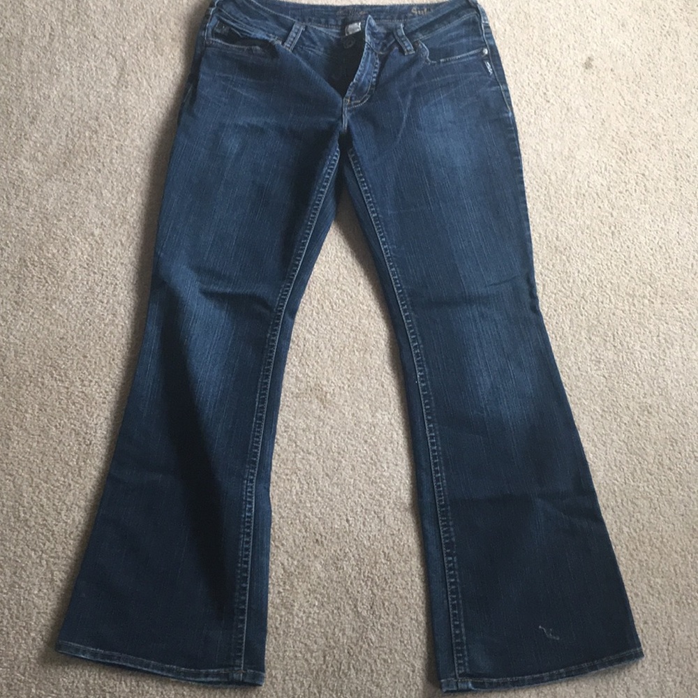 Suki silver jeans